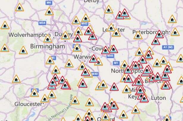 West Midlands flood warnings mapped as residents told 'act now'