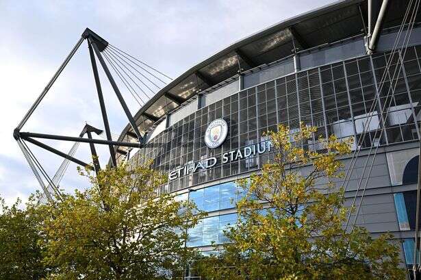 Police tape off area near Etihad Stadium as Manchester City fans told 'seek alternative route'