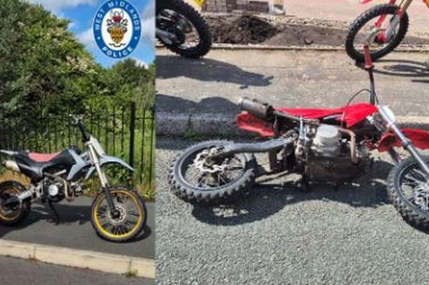 Arrests and boy, 13, has bike crushed after police target 'illegal and dangerous' riders