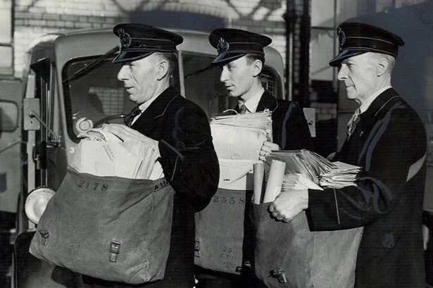 Birmingham postal workers in days gone by