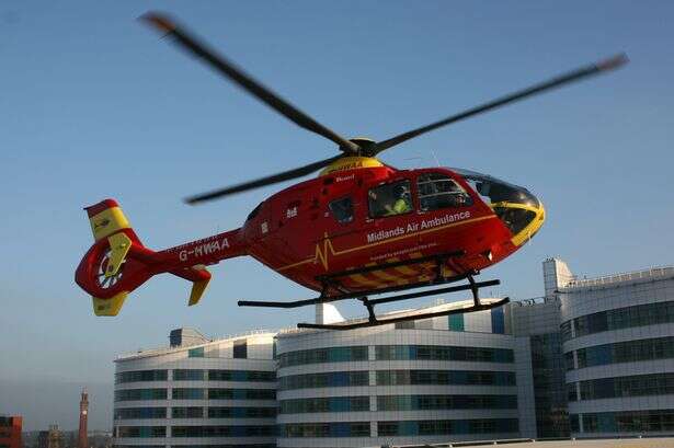 Woman killed and man airlifted to Queen Elizabeth hospital after crash