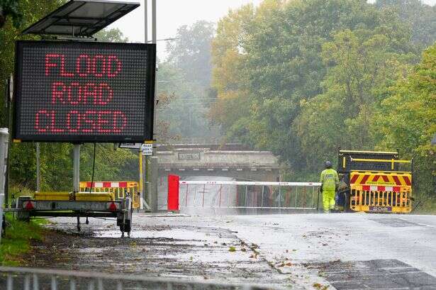 Met Office share exactly when rain will end as flooding causes travel chaos across Britain