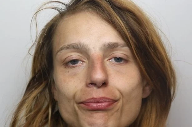Bungling female burglar threw £20 at man after being caught red-handed