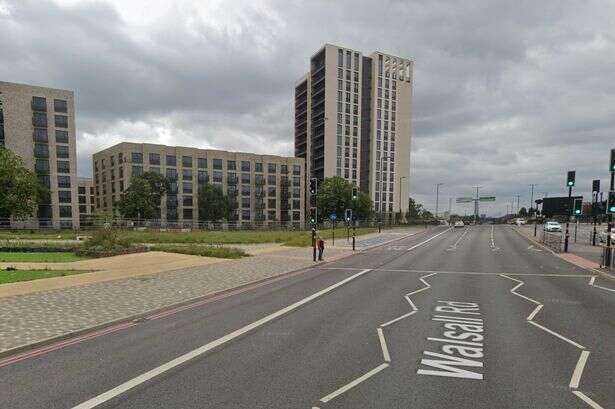 Man arrested after car crashes into lamppost near Perry Barr's One Stop Shopping Centre