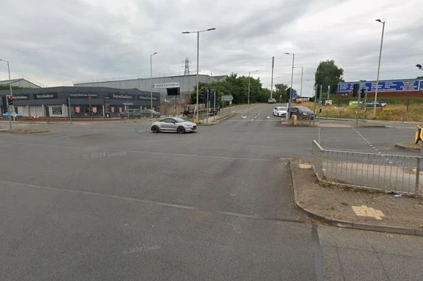 Police officer hurt in Brierley Hill crash near Merry Hill