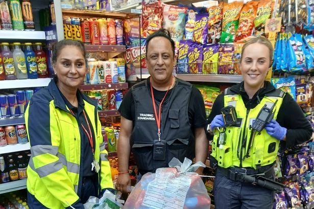 Birmingham shops raided with huge haul of fake viagra, cigarettes and toys seized