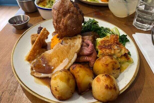 The best Sunday roasts in the West Midlands announced by Good Food Guide