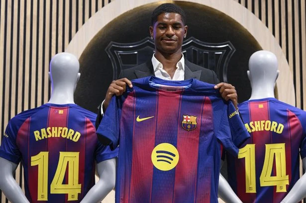 Aston Villa stars and Jack Grealish respond to Marcus Rashford Barcelona transfer