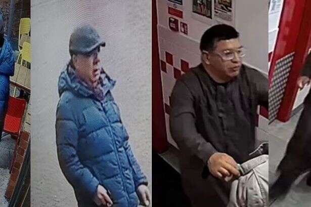 'Bird mess' distraction thefts prompts CCTV appeal and hunt to find two men