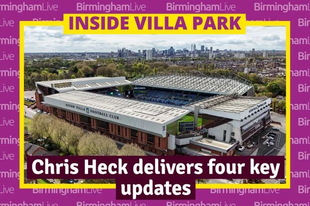 Chris Heck on 'transforming' Villa Park as Aston Villa chief delivers four big updates