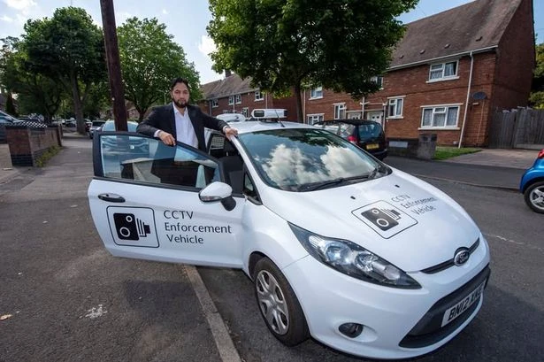 Drivers warned to expect fines in the post if they park 'dangerously' near city schools or bus stops