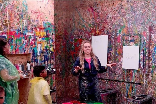 A new 'splash art' experience is opening in Birmingham city centre - with paint cannons
