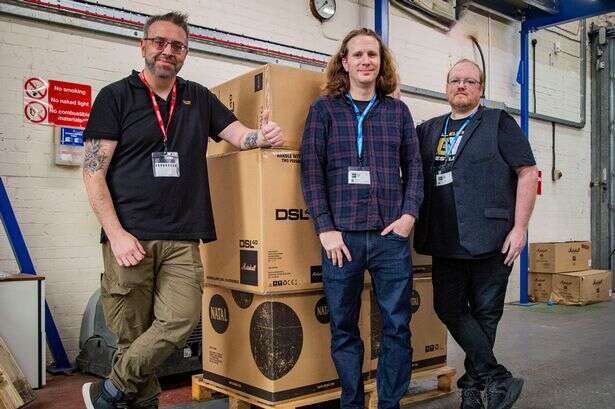 Iconic music brand Marshall gift 'heartbroken' Birmingham musicians new instruments after 'devastating' fire