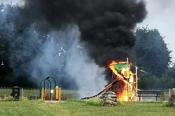 Arson attack at Tamworth playground by 'mindless' vandal prompts witness appeal