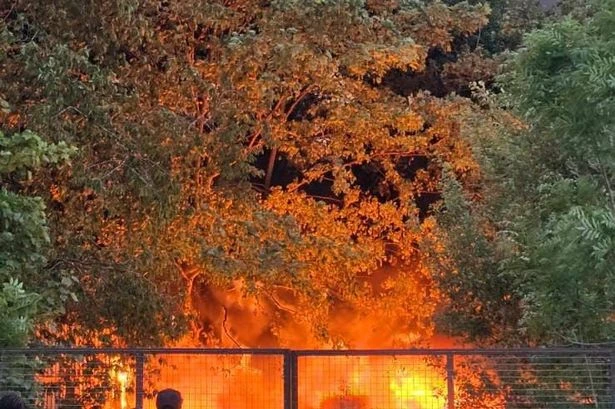 Fire crews battle two blazes involving rubbish hours apart