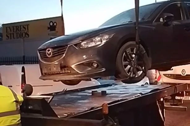 Action taken over untaxed and abandoned vehicles near Midland Metropolitan University Hospital