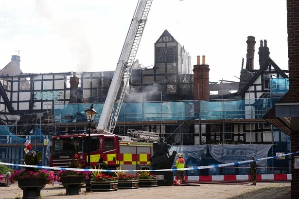 Raven Hotel blaze police update after two girls, 13 and 14, arrested on suspicion of arson