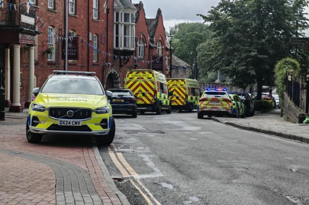 Tragedy as man dies in town centre emergency