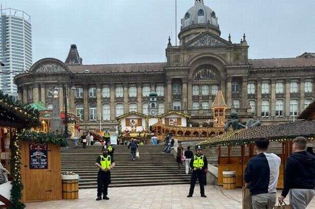 Birmingham Christmas Market crackdown as police target city centre criminals