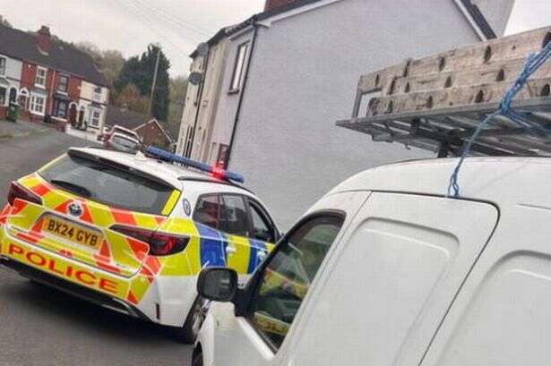 Police swoop to detain 'bogus traders' in Stourbridge after neighbours call for help