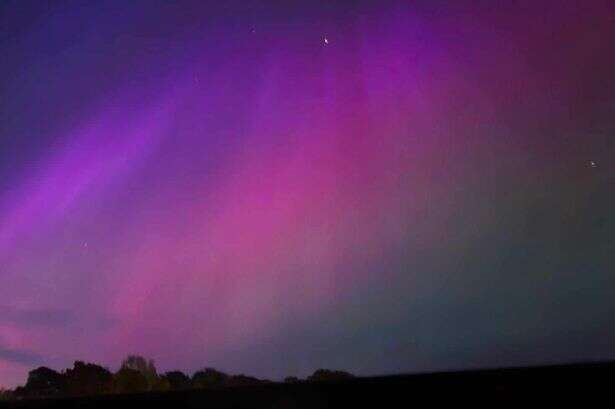 Northern Lights could be seen over West Midlands tonight as Met Office shares statement