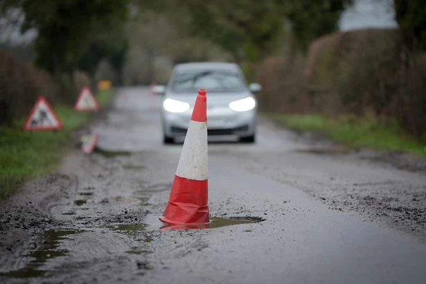 Drivers face up to £3,000 of pothole repair costs - full list of prices for damaged parts