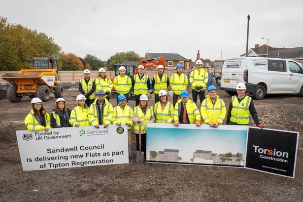 Work begins on £20 million social housing development in Tipton