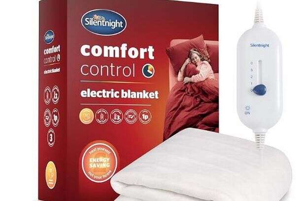 Amazon selling 'reliable' £20 Silentnight electric blanket that 'heats bed for as little as 1p'