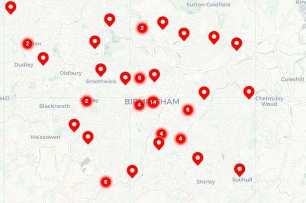 Mapped: Unsolved murders in Birmingham and Black Country - search cases where you live