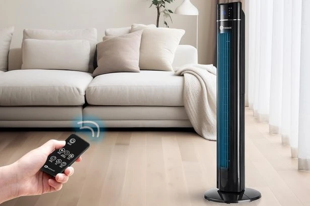 Amazon '1p per hour' tower fan 'works just like air con' and is 'quieter than a Dyson'