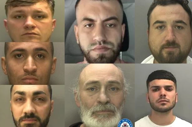 Seven most wanted men in the West Midlands after shooting and rape incidents