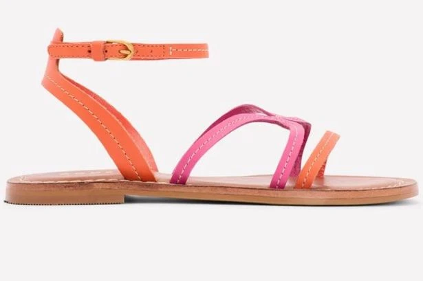 Boden sandals 50% off come in five colours with 'lovely, soft cushioning'