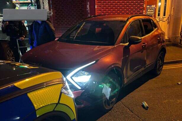 Firearms officers descend on Erdington as car chased down in dramatic scenes