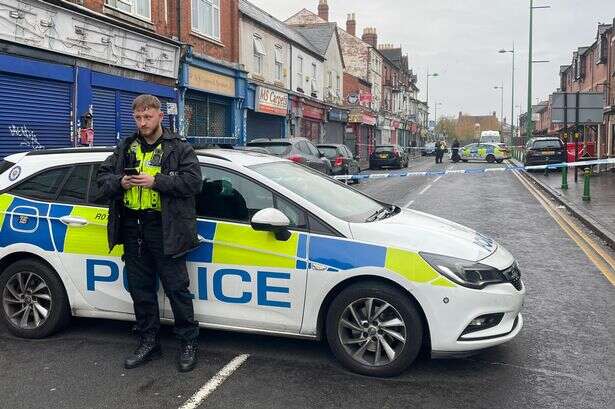 Villa Road incident live as police close off row of shops