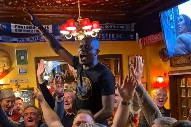 Gary Shaw’s name rings out in Bern bar as Aston Villa legend leads special tribute before Champions League tie