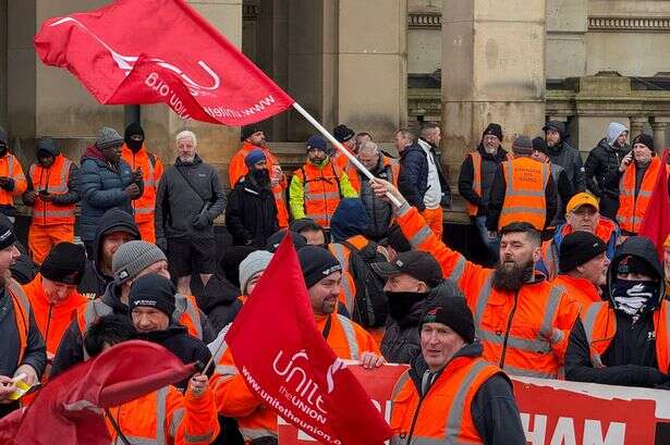 Striking Birmingham bin workers to protest over 'zombie council' as new statement released