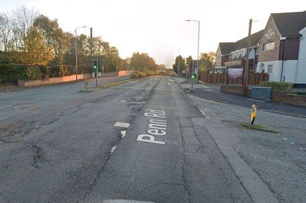 Man killed as car hits wall in Wolverhampton as police seal off street