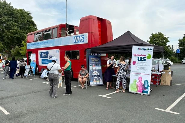 Unique bus initiative encouraging Birmingham and Solihull people to get tested for cancer