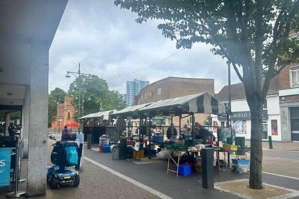 I visited West Midlands street with 'all barbers and charity shops' and people don't know what to do