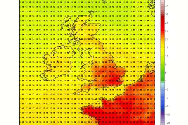 Weather maps reveal when 48-hour 'mini heatwave' will bring 27C Iberian blast to UK