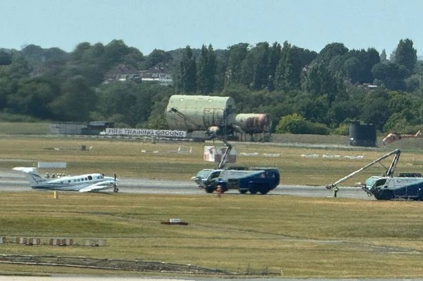 Medics issue update on 'injured' after Birmingham Airport emergency landing