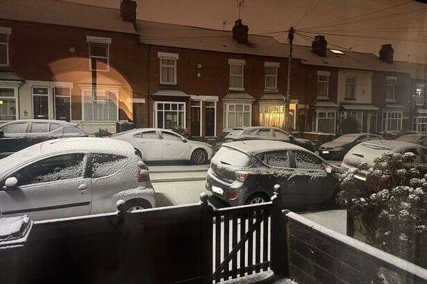 Snow hits Birmingham - exact time it is expected to stop according to Met Office