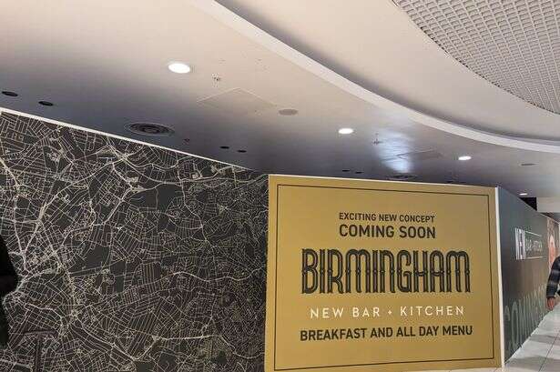 New restaurants opening in Birmingham Airport as signs go up in departures lounge