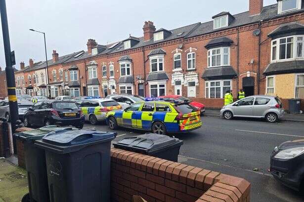 Man arrested after 'axe' swung at officers during trouble in Birmingham