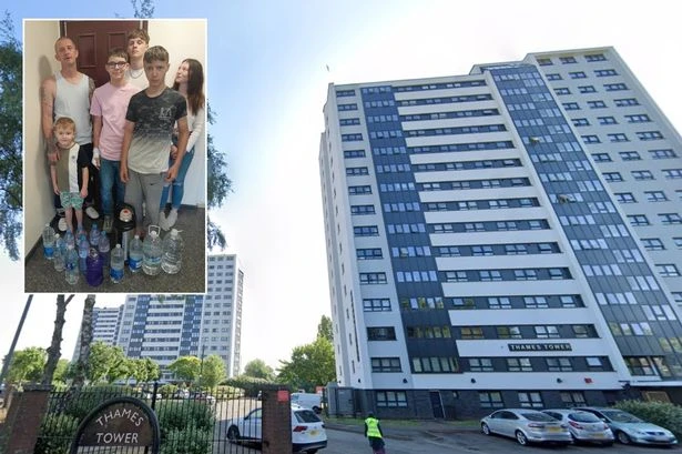 Birmingham tower block families 'struggle' on second night without water as dad-of-five speaks out