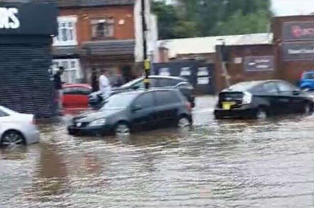 Stratford Road flood live as burst water main hits nine postcodes