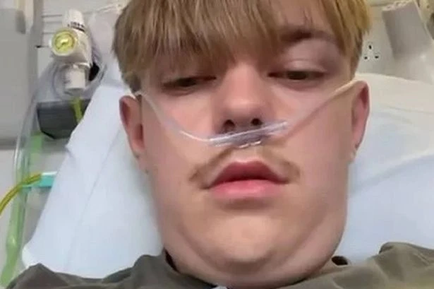 Parents warned as Shropshire teen, 17, coughs blood after trying to 'fit in'