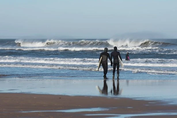 Huge container washes up on beach and Brits are floored at what's inside