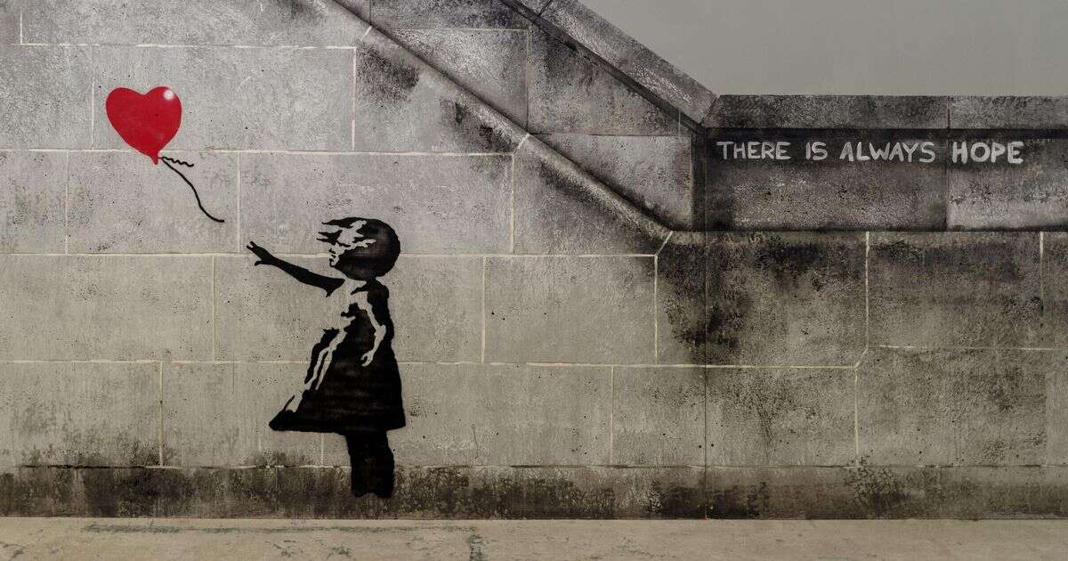 Banksy 'Girl with balloon' painting stolen as Flying Squad charge two men with burglary