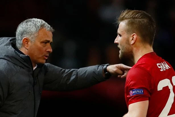 Jose Mourinho singles out Man Utd's Luke Shaw as one of England's strugglers vs Scotland